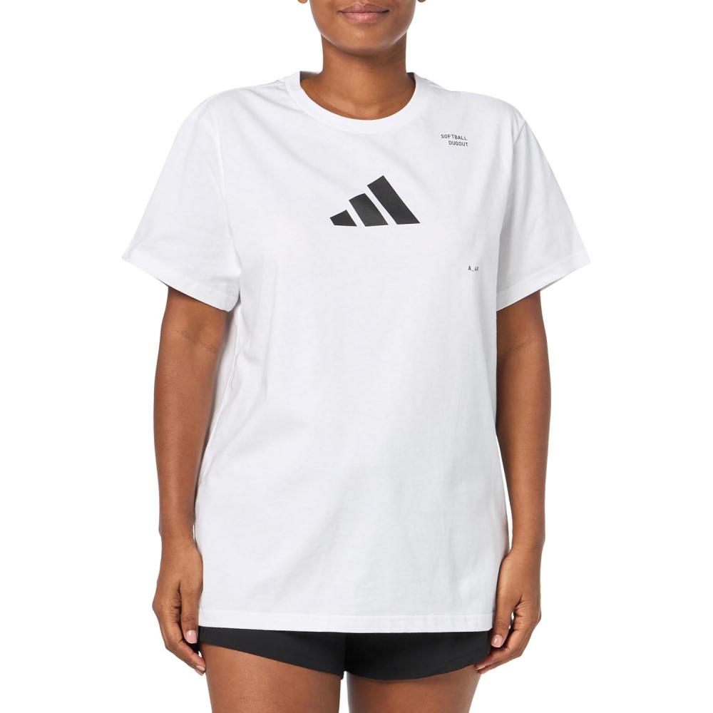 image:imageadidas Womens Softball Graphic TShirtWhite