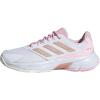 White/Silver Metallic/Lucid Pink