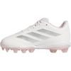Chalk White/Silver Metallic/Clear Pink