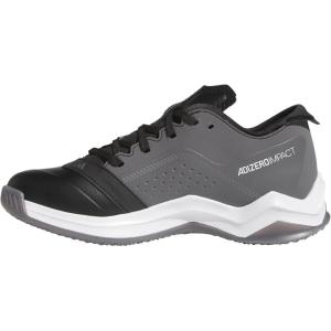 adidas Boys’ Adizero Impact Turf Baseball(Black/White/Team Grey)