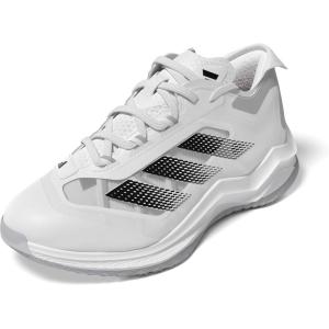 adidas Boys’ Adizero Impact Turf Baseball(White/Black/White)