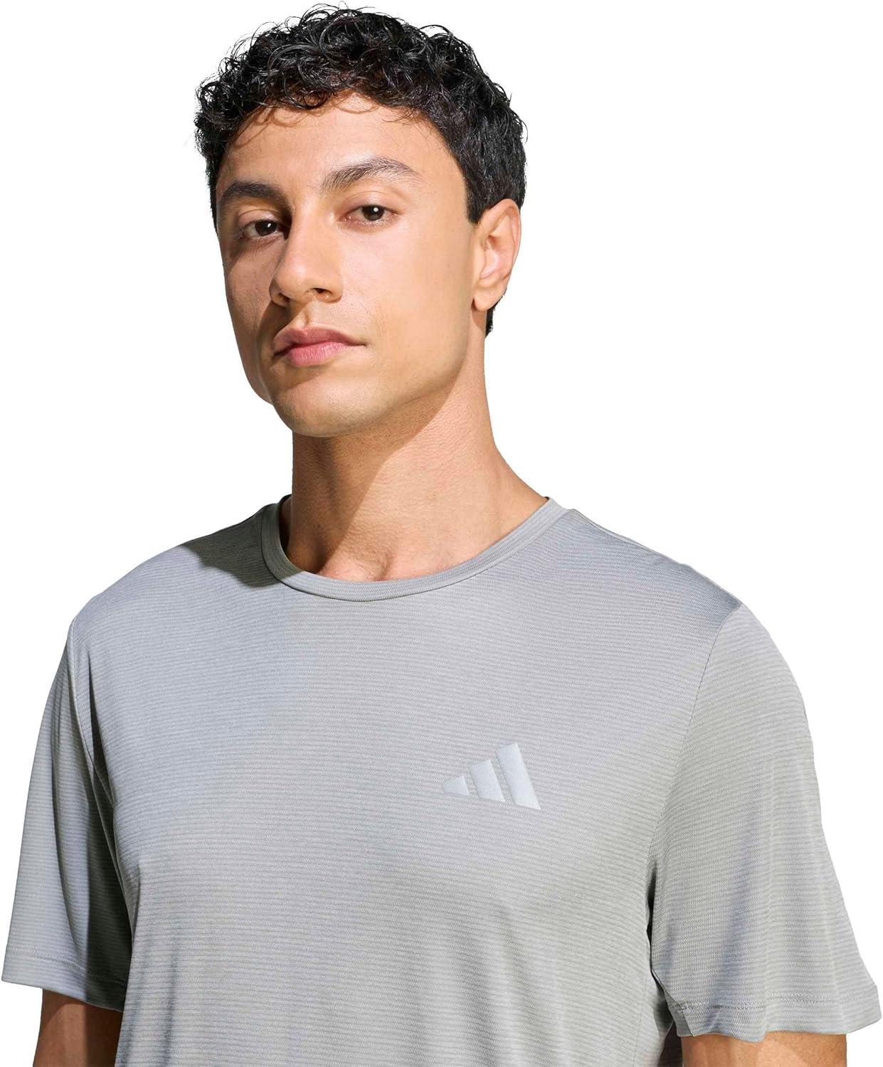 image:imageAdidas Mens Adi365 Essentials Running TShirtMedium Grey Heather
