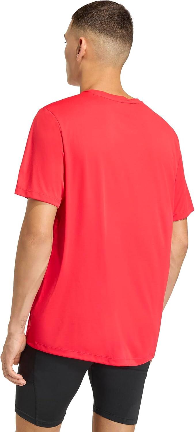 image:imageAdidas Mens Adi365 Essentials Running TShirtPure Ruby