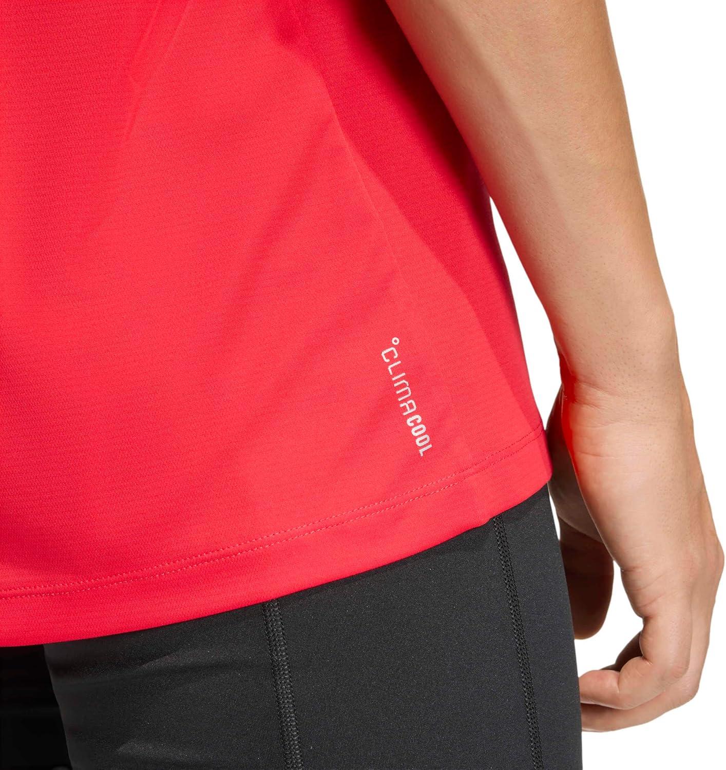image:imageAdidas Mens Adi365 Essentials Running TShirtPure Ruby