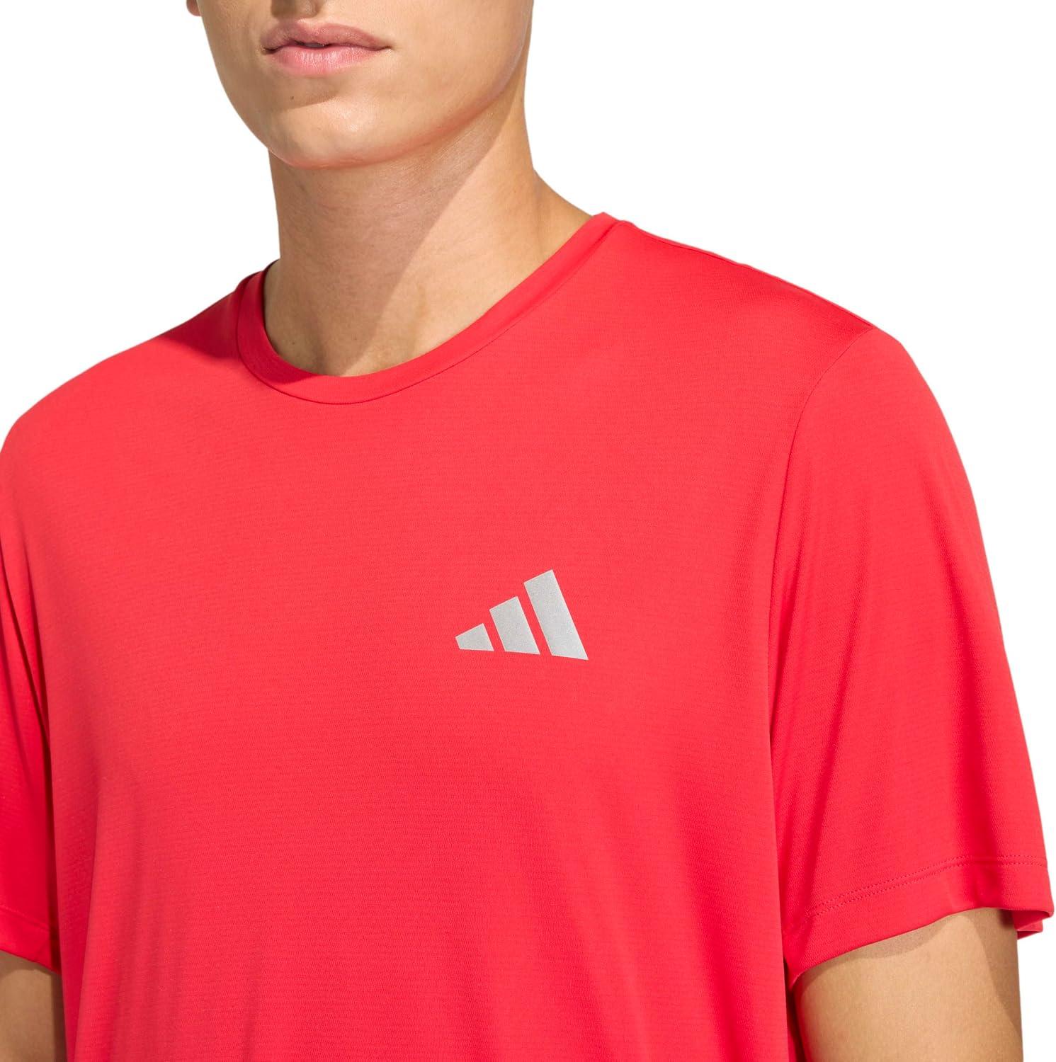 image:imageAdidas Mens Adi365 Essentials Running TShirtPure Ruby