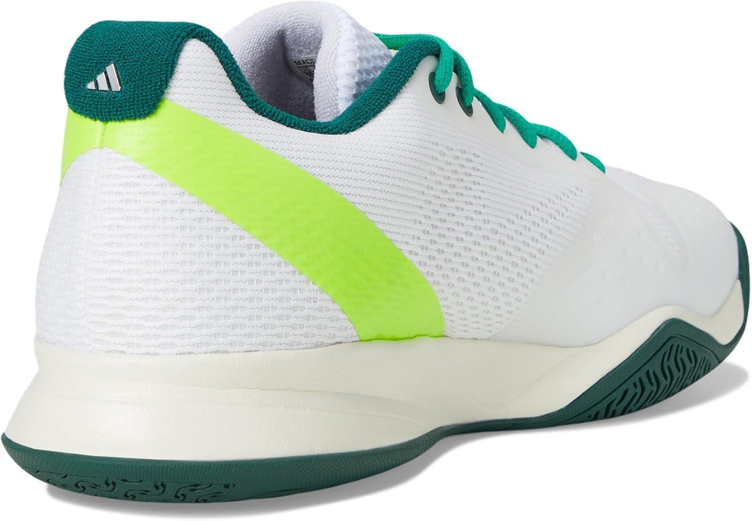 image:imageAdidas Mens Courtflash PickleballWhiteBlackCollegiate Green