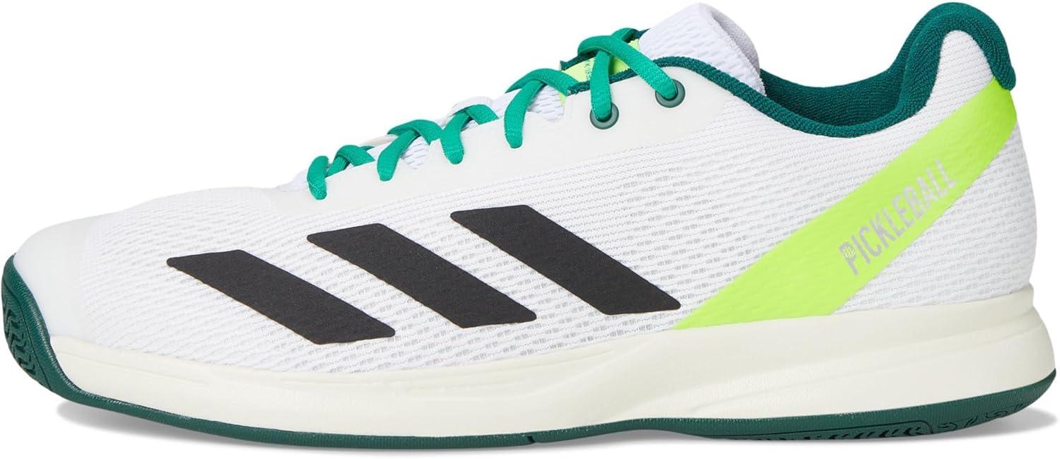 image:imageAdidas Mens Courtflash PickleballWhiteBlackCollegiate Green