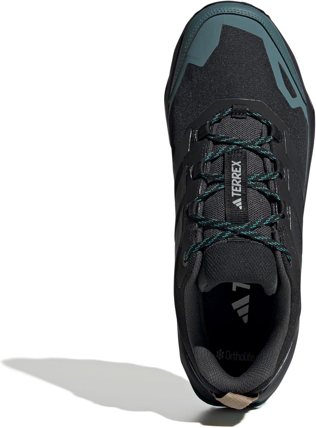 image:imageAdidas Mens Terrex Skychaser Ax5 Goretex Hiking ShoesBlackCarbonPure Teal