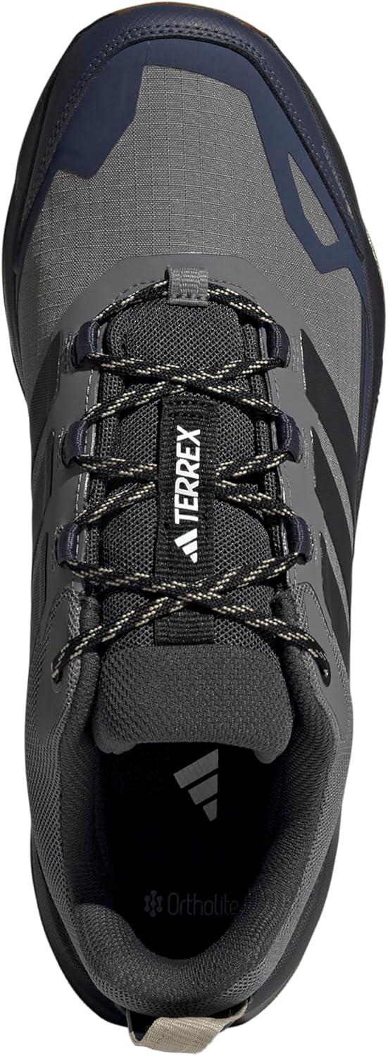 image:imageAdidas Mens Terrex Skychaser Ax5 Goretex Hiking ShoesGreyCarbonShadow Navy