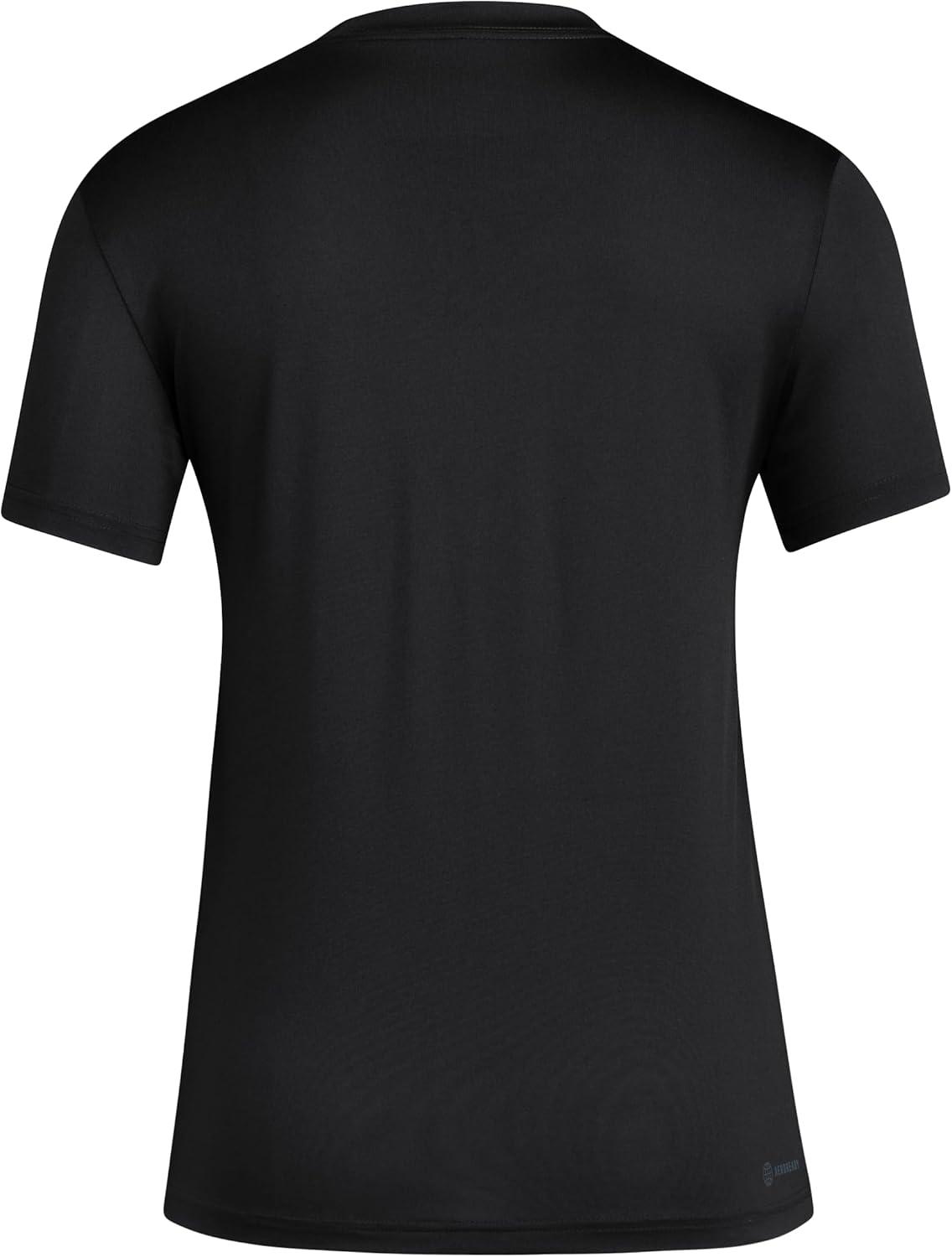 image:imageAdidas Womens Club Tennis Climacool 3Stripes TShirtBlackLa Gallaxy