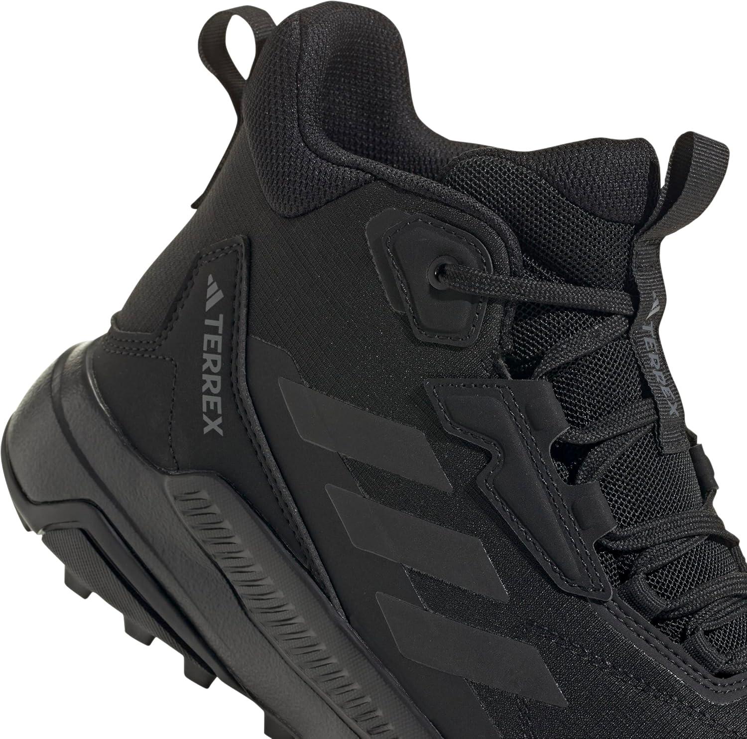 image:imageAdidas Womens Terrex Anylander Mid Top Rainrdy Hiking SneakersBlackBlackGrey