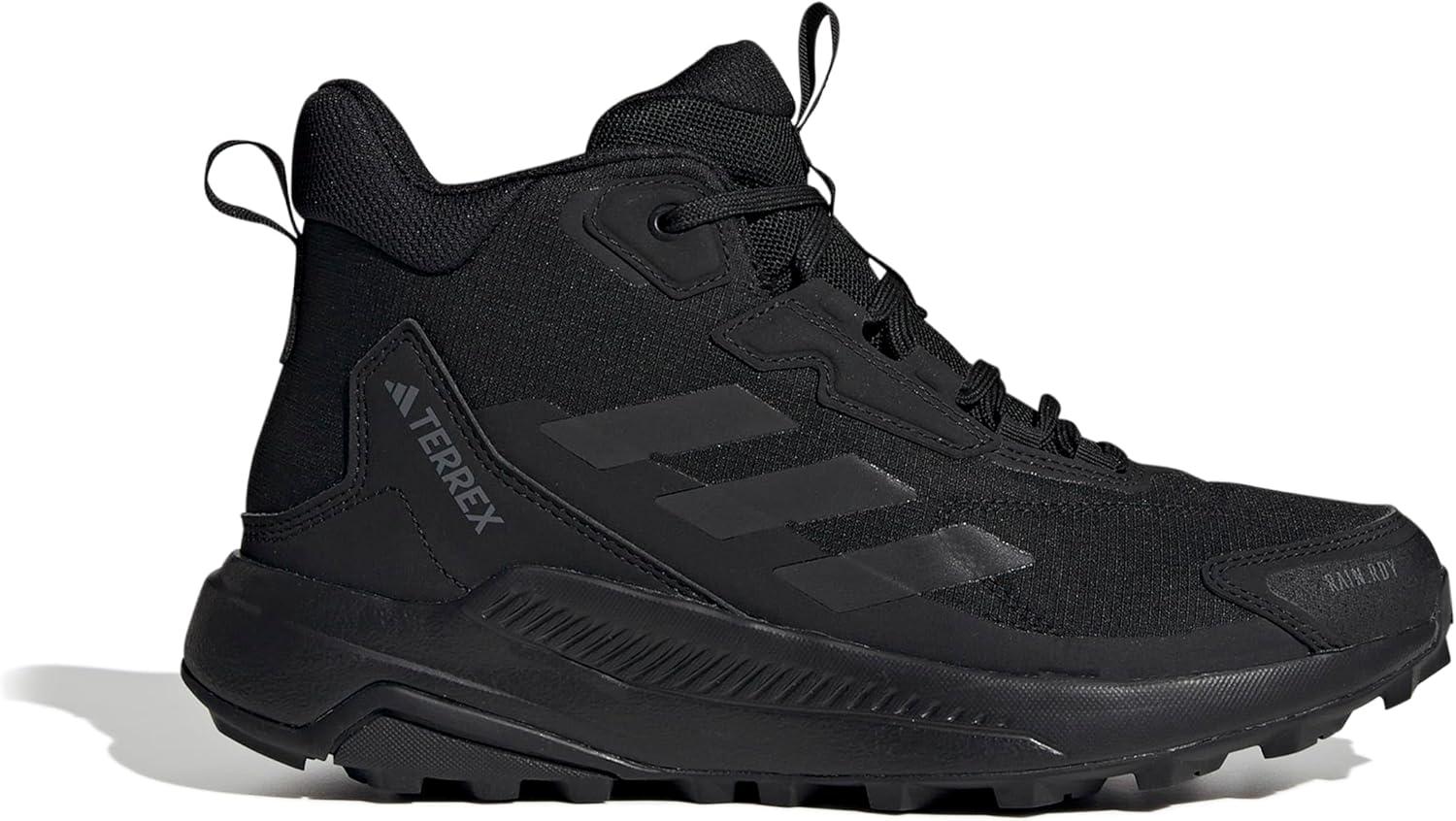 image:imageAdidas Womens Terrex Anylander Mid Top Rainrdy Hiking SneakersCore Black Core Black Grey Four