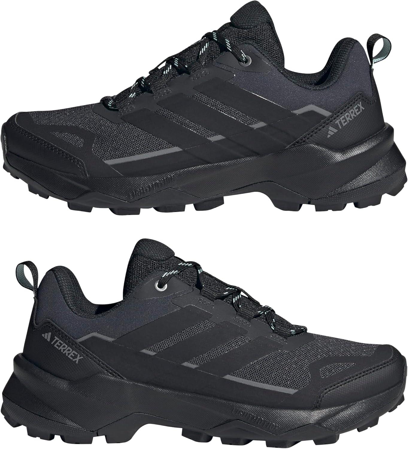 image:imageAdidas Womens Terrex Skychaser Ax5 HikingBlackBlackSemi Flash Aqua