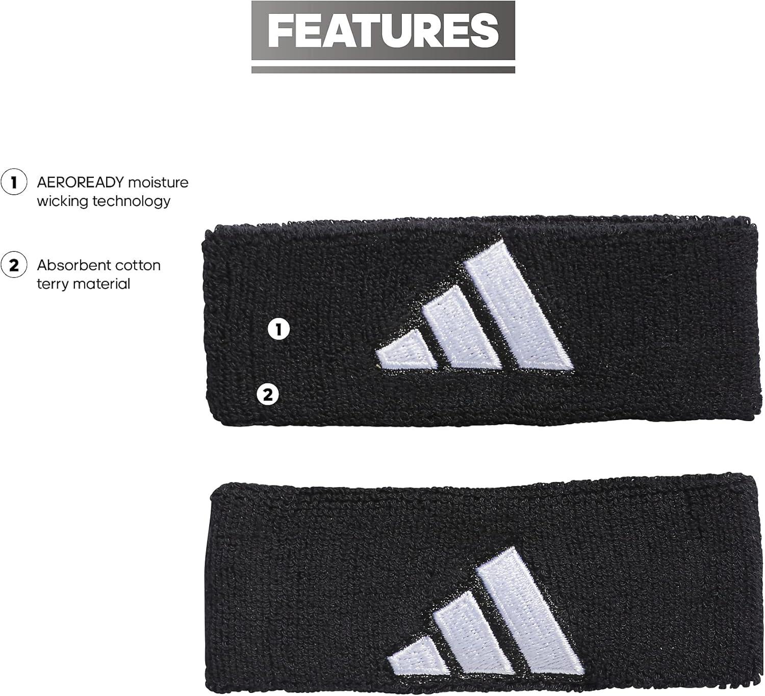 image:imageadidas Interval Muscle Bicep Band MultipackBlackWhite