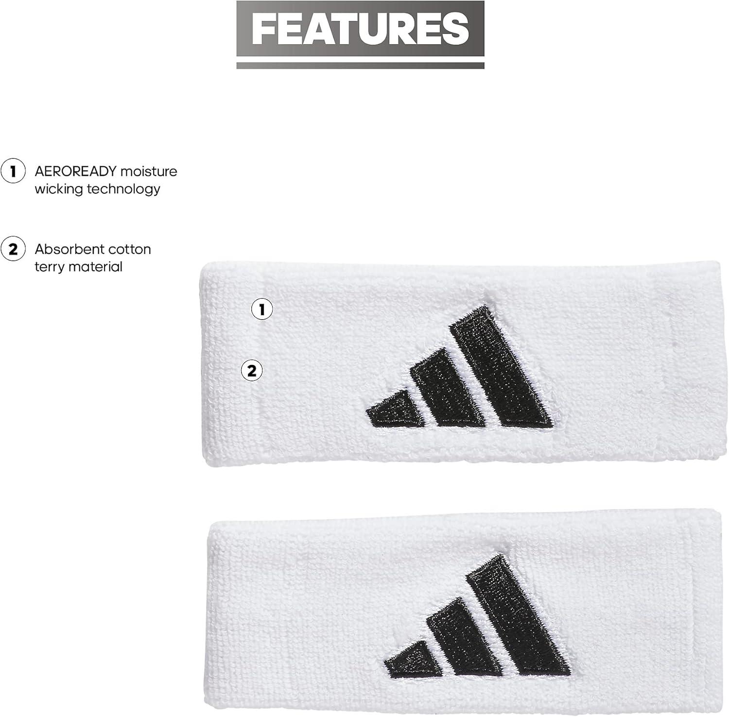image:imageadidas Interval Muscle Bicep Band MultipackWhiteBlack