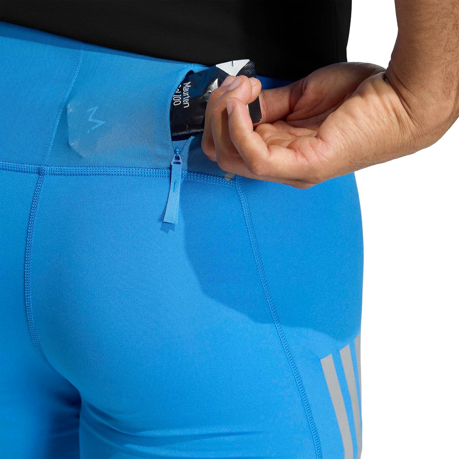 image:imageadidas Mens Adi365 Iconic Running TightsRay Blue