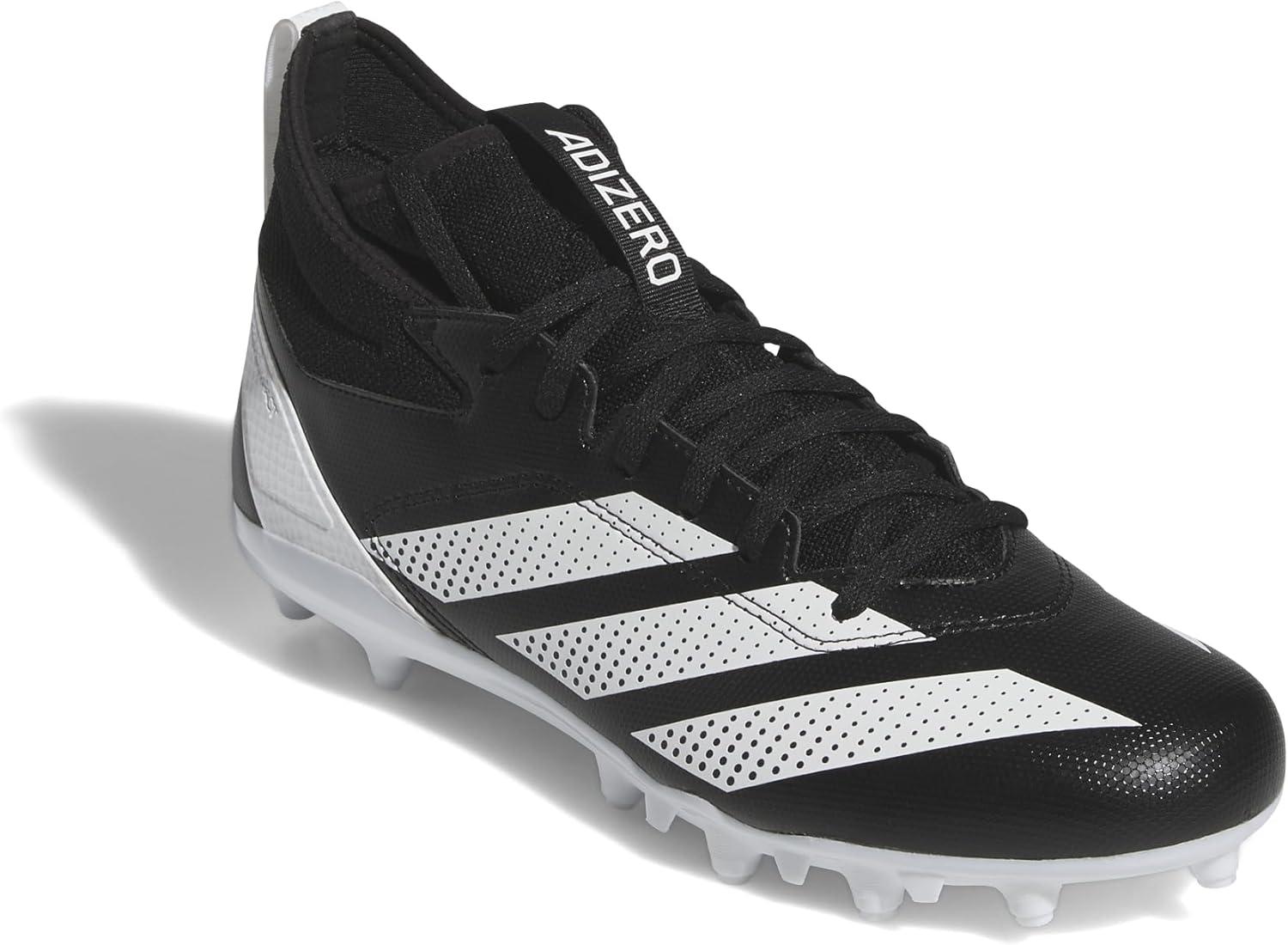 image:imageadidas Mens Adizero Impact2 American FootballBlackWhiteBlack