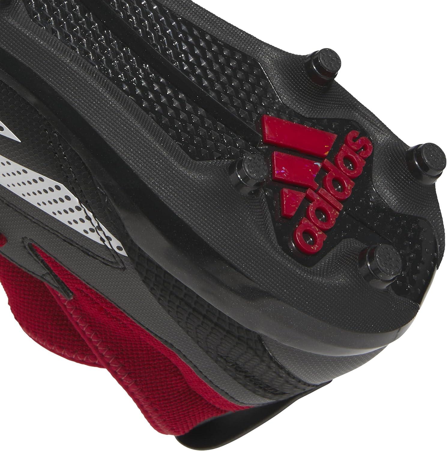 image:imageadidas Mens Adizero Impact2 American FootballBlackWhiteTeam Power Red