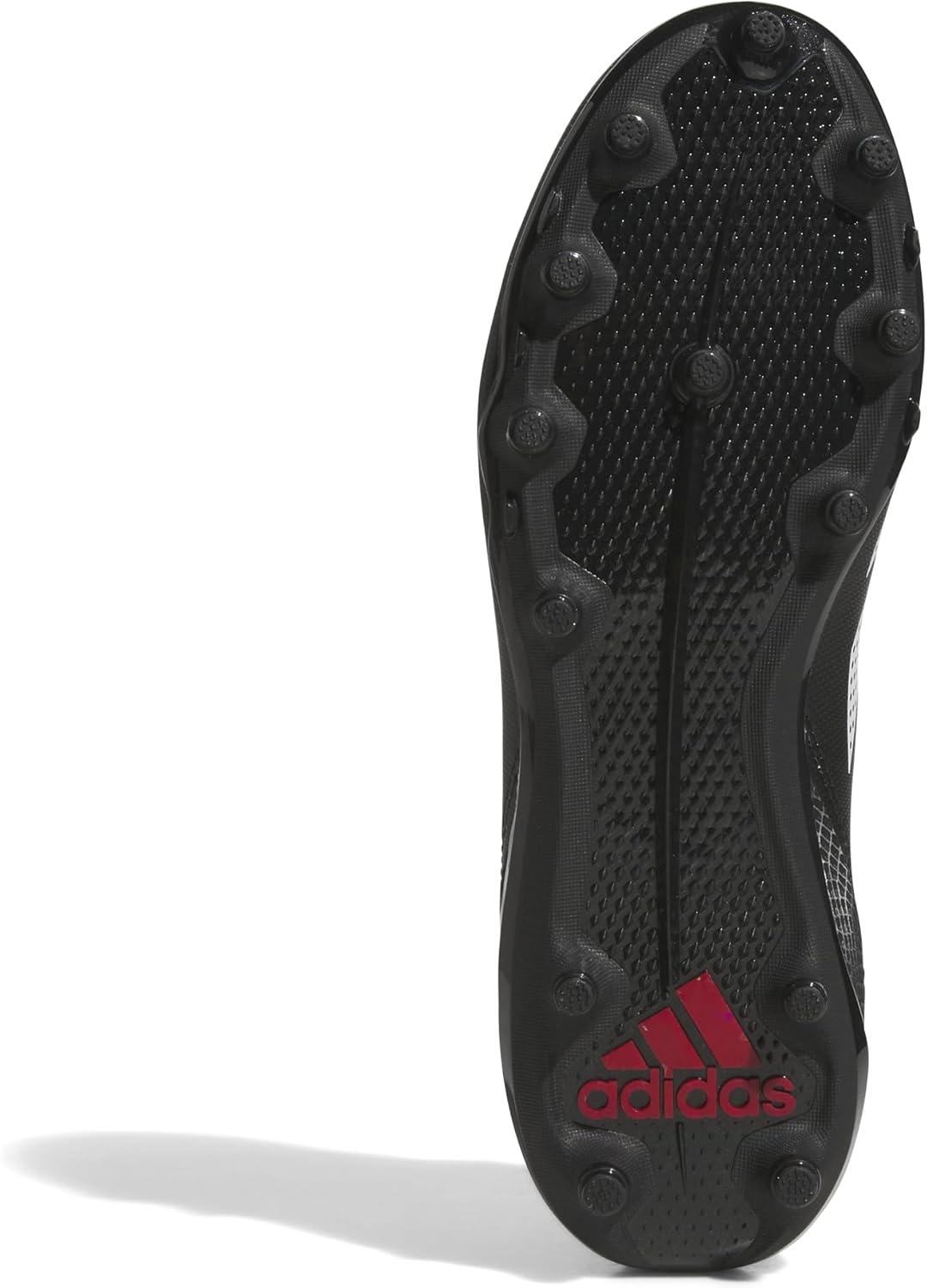 image:imageadidas Mens Adizero Impact2 American FootballBlackWhiteTeam Power Red