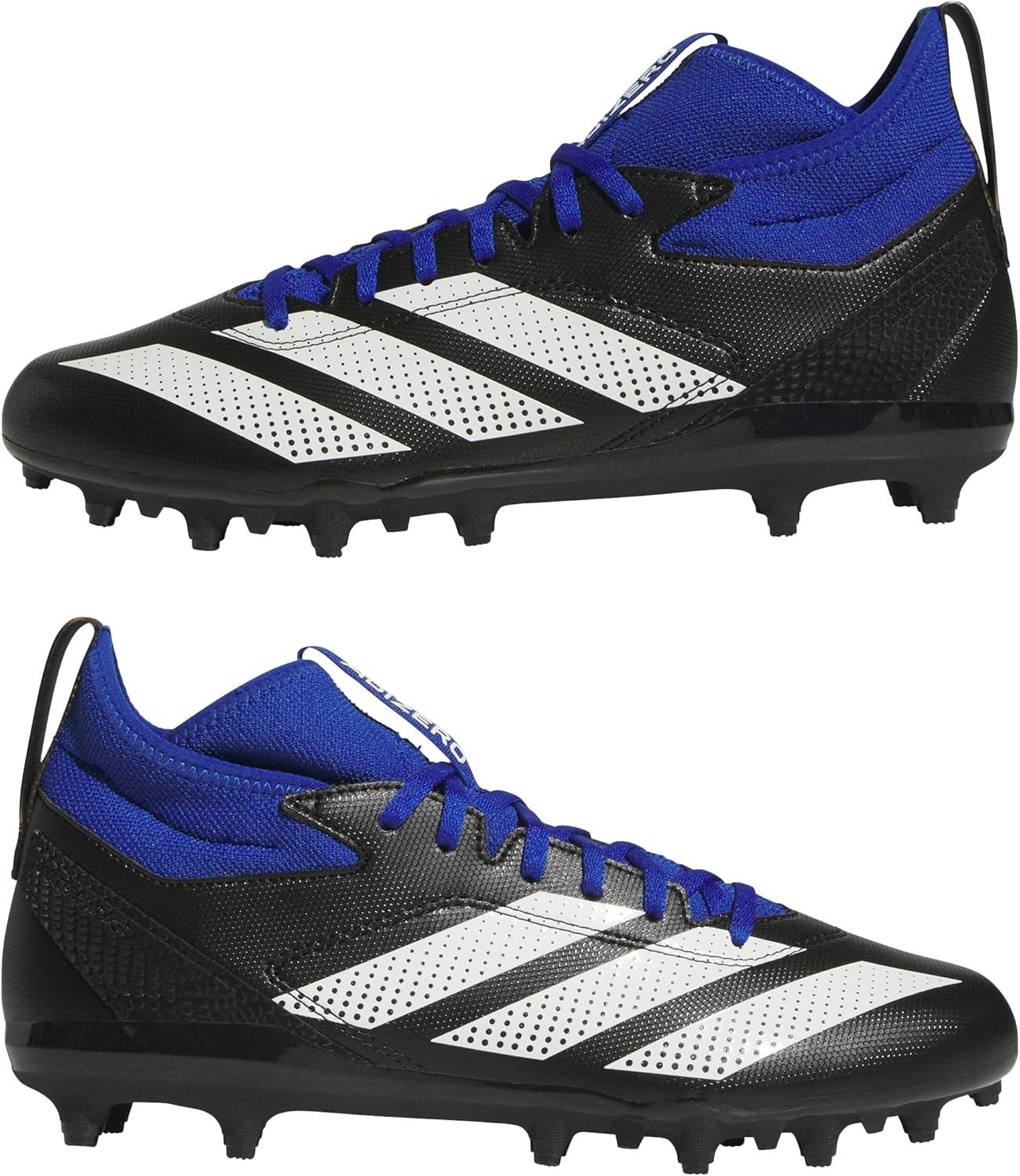 image:imageadidas Mens Adizero Impact2 American FootballBlackWhiteTeam Royal Blue
