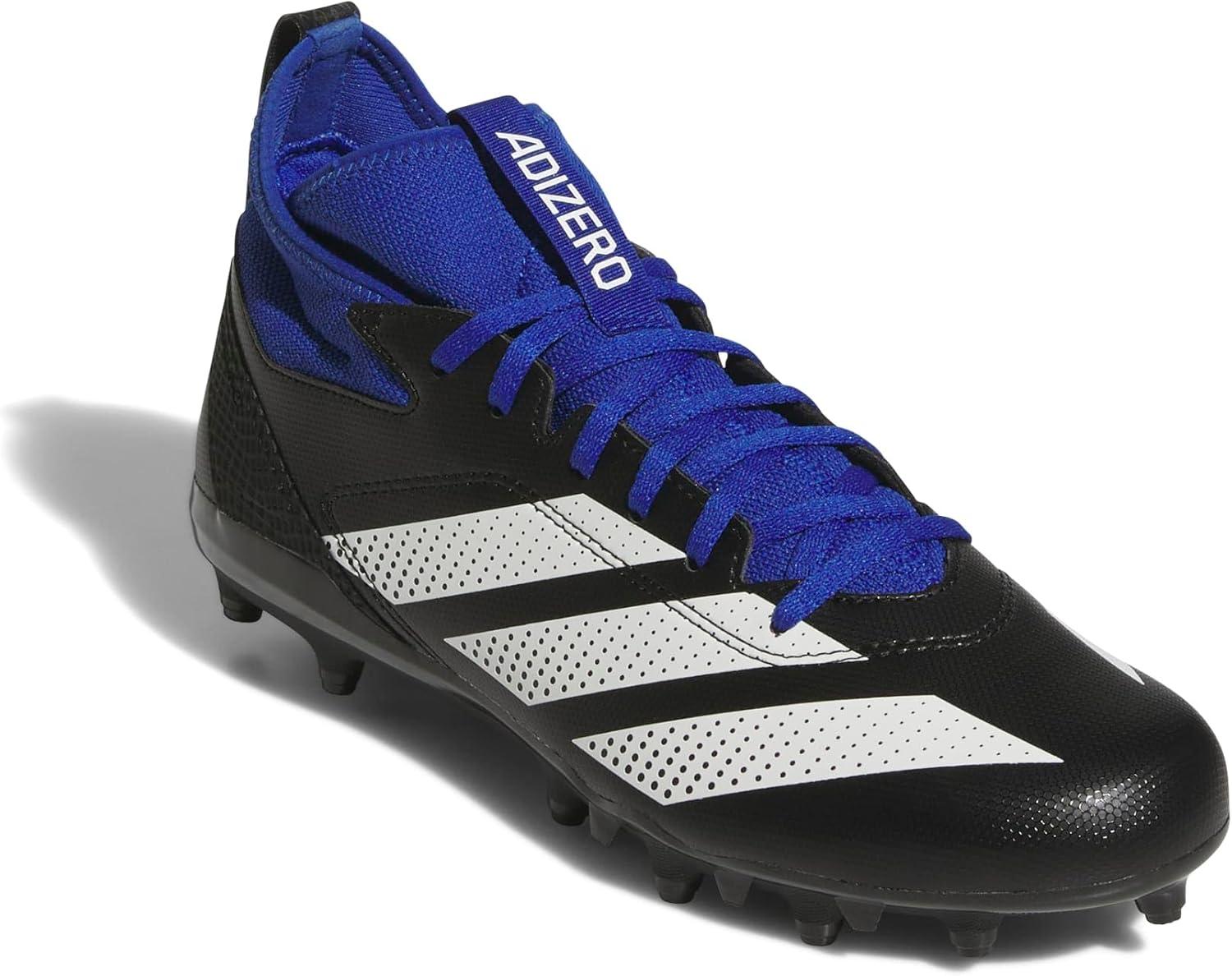 image:imageadidas Mens Adizero Impact2 American FootballBlackWhiteTeam Royal Blue