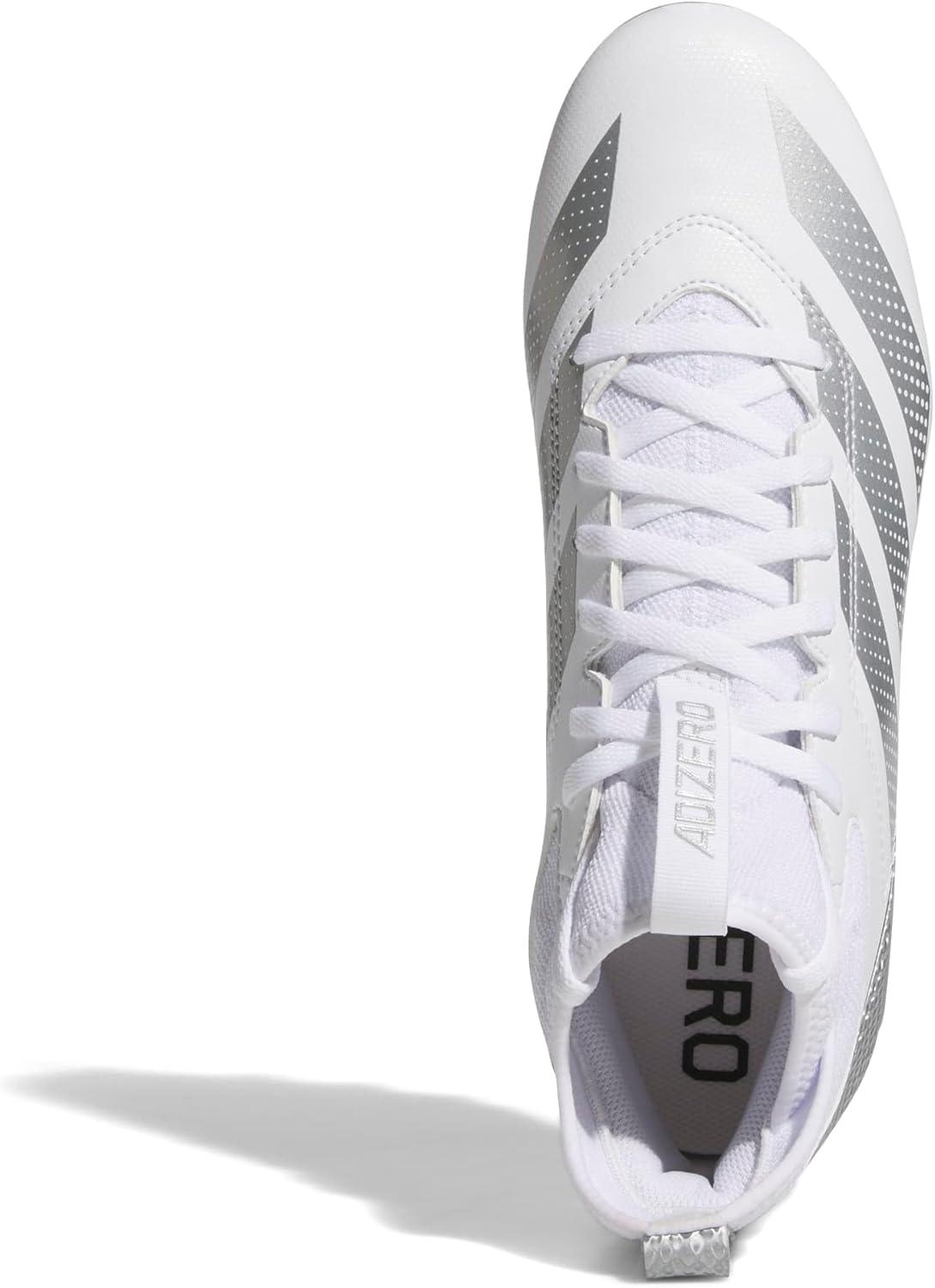 image:imageadidas Mens Adizero Impact2 American FootballWhiteSilver MetallicWhite