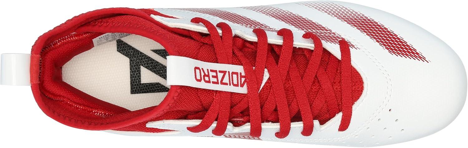 image:imageadidas Mens Adizero Impact2 American FootballWhiteTeam Power RedWhite