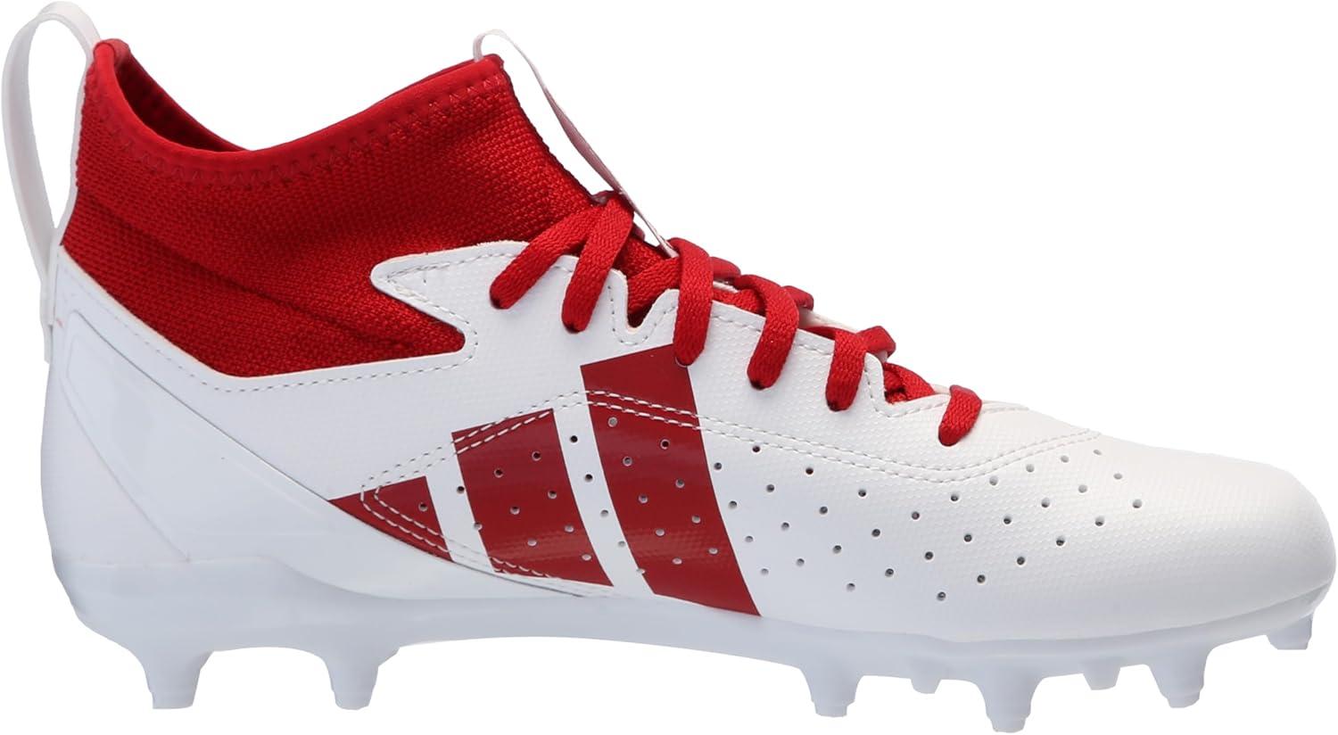 image:imageadidas Mens Adizero Impact2 American FootballWhiteTeam Power RedWhite