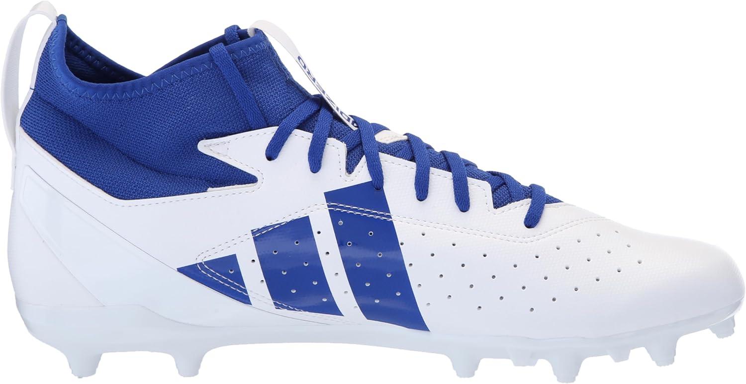 image:imageadidas Mens Adizero Impact2 American FootballWhiteTeam Royal BlueWhite