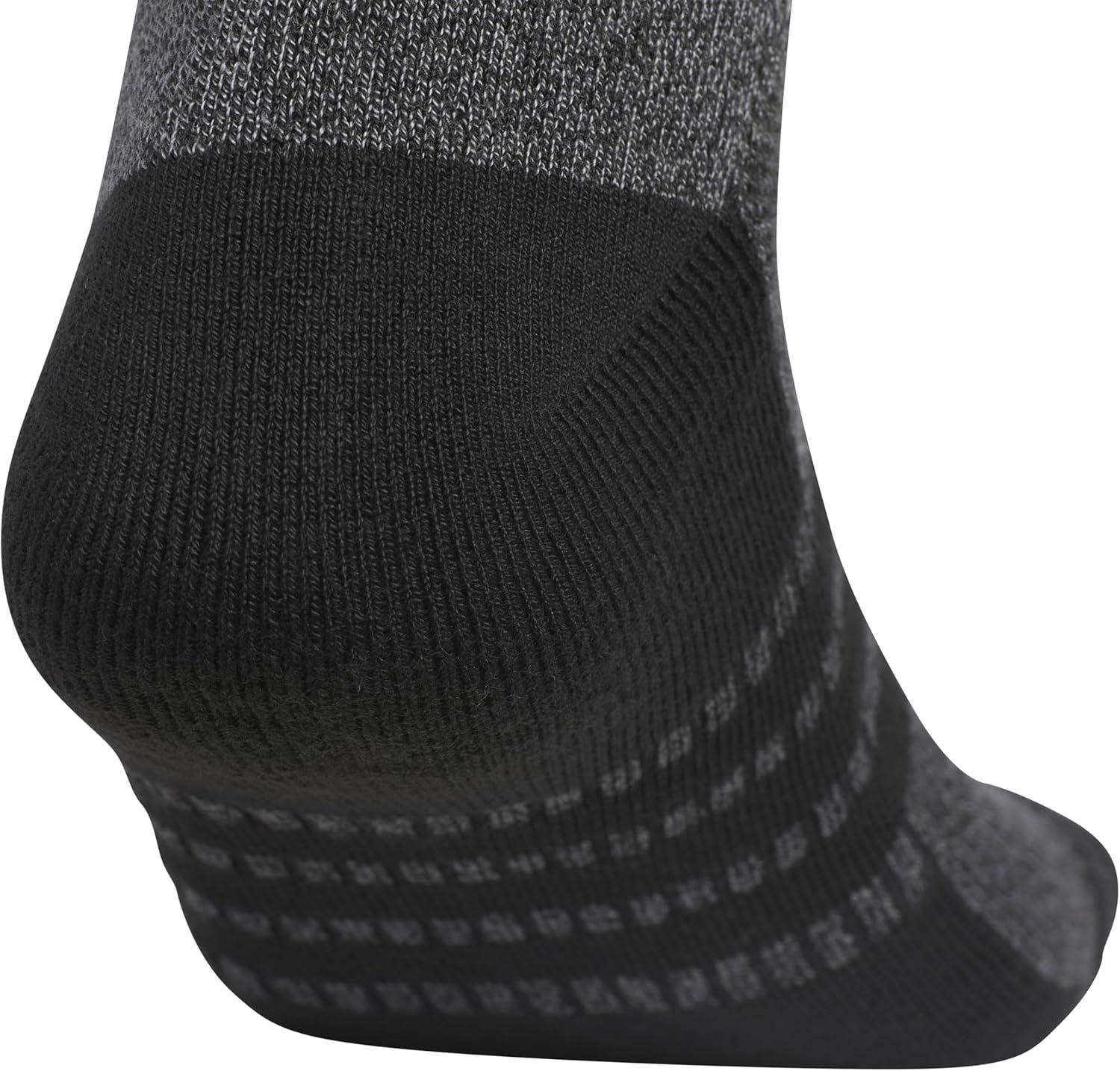 image:imageadidas Mens Cushioned X Socks 3 Pairs Multiple Heights Durable amp ComfortableBlackOnix GreyCrew4