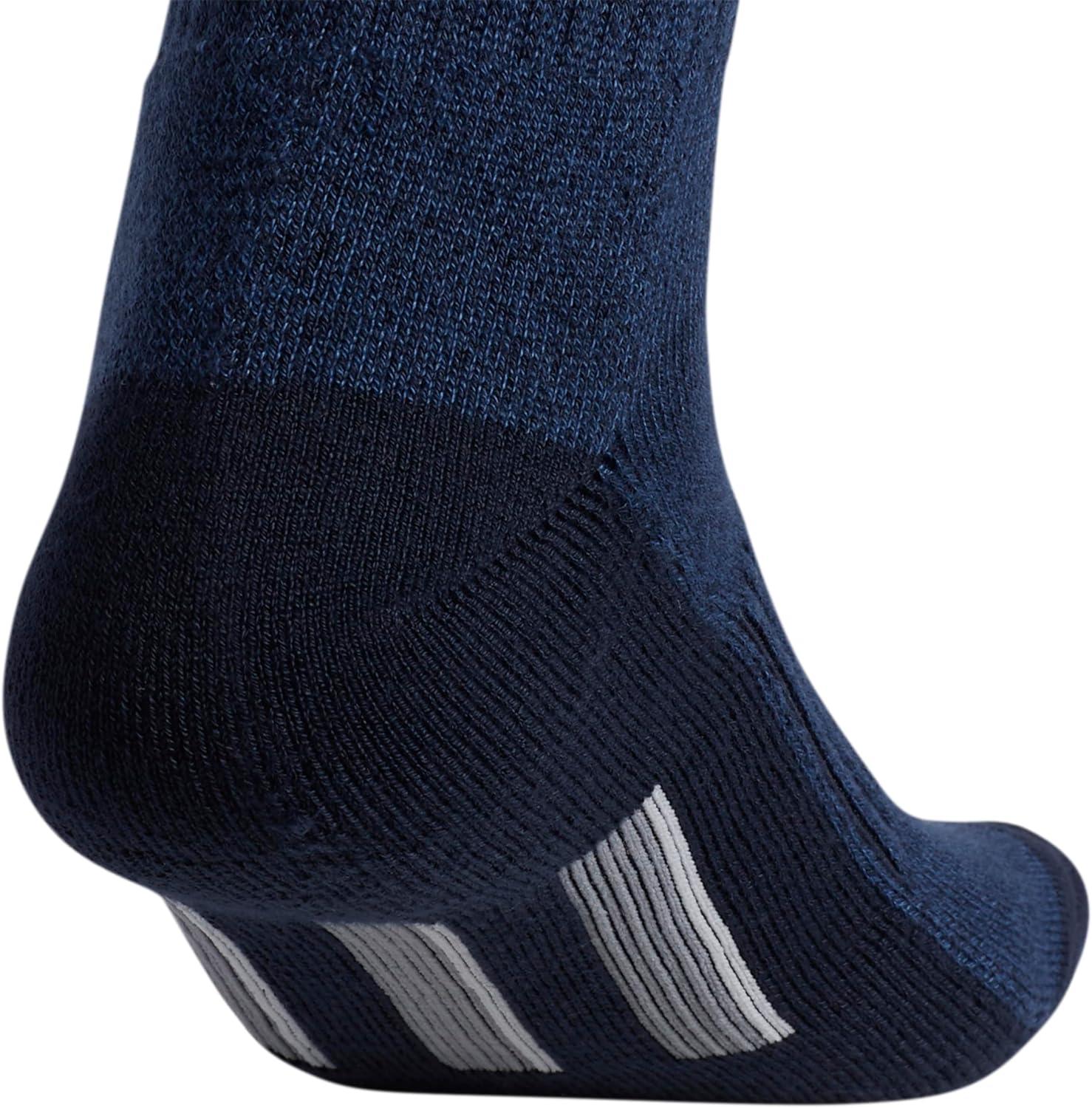 image:imageadidas Mens Cushioned X Socks 3 Pairs Multiple Heights Durable amp ComfortableNight Marine BlueLegend Ink BlueGreyMidcrew3
