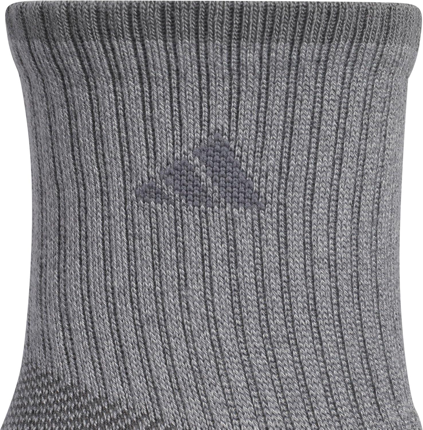 image:imageadidas Mens Cushioned X Socks 3 Pairs Multiple Heights Durable amp ComfortableOnix GreyGreyMidcrew4