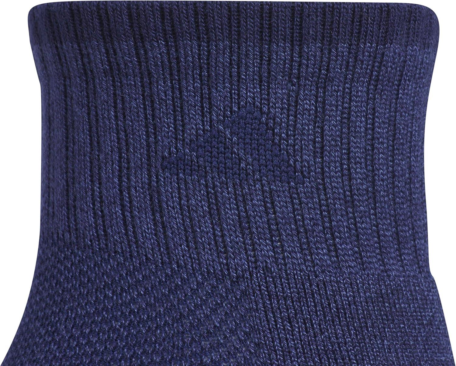 image:imageadidas Mens Cushioned X Socks 3 Pairs Multiple Heights Durable amp ComfortableTech Indigo BlueDark BlueQuarter4