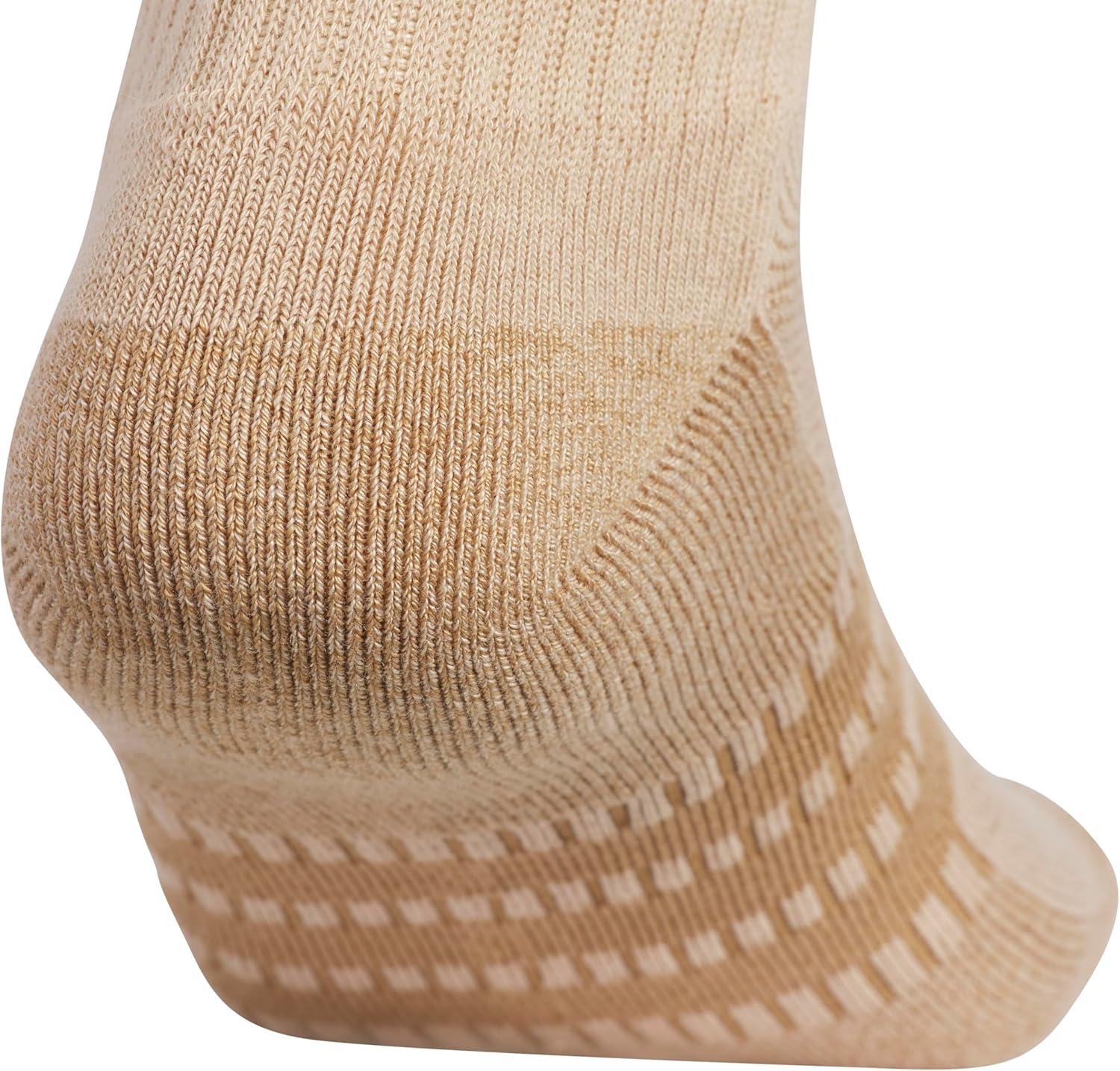 image:imageadidas Mens Cushioned X Socks 3 Pairs Multiple Heights Durable amp ComfortableWarm Sandstone Beige Raw DesertCrew4