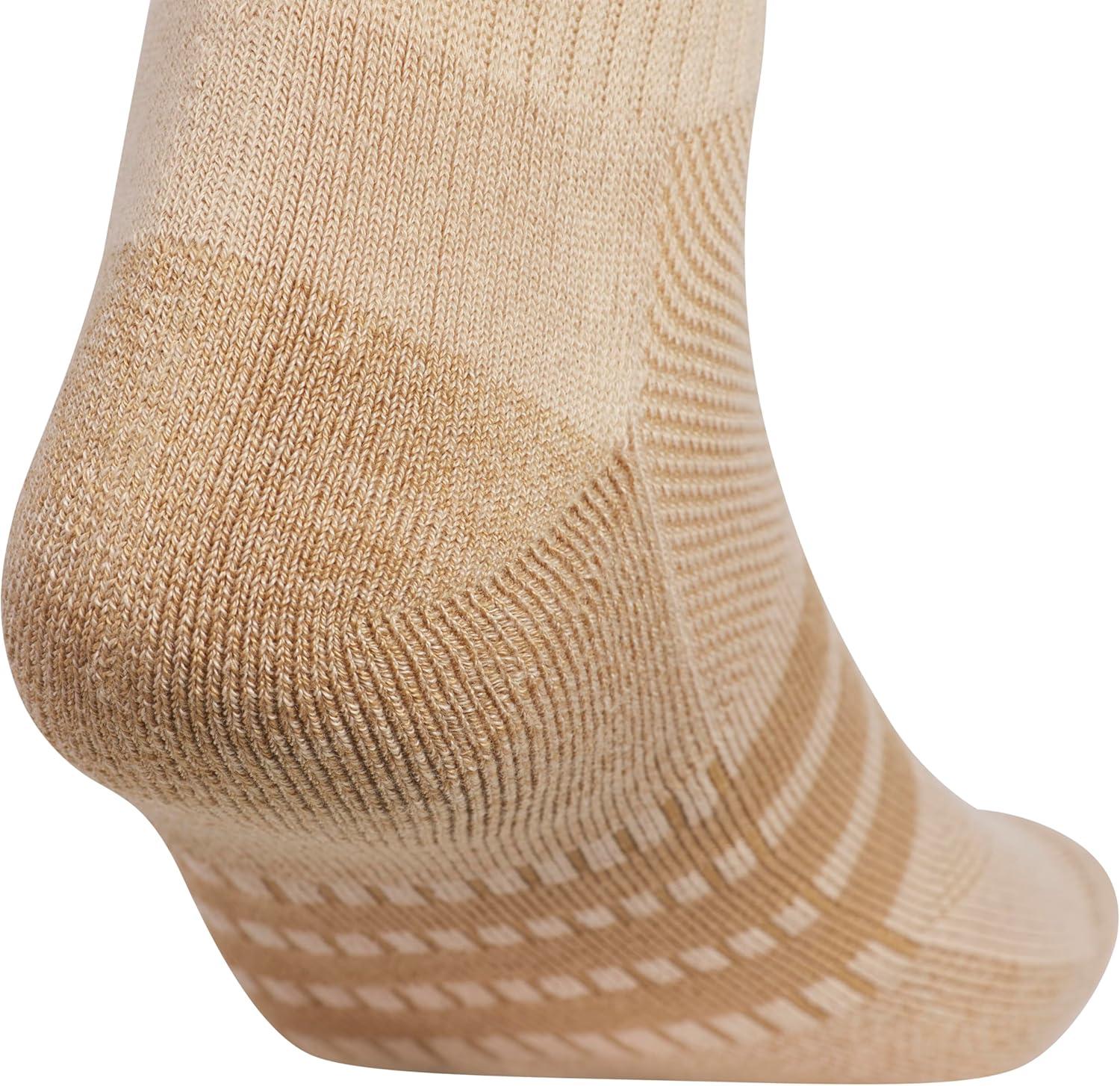 image:imageadidas Mens Cushioned X Socks 3 Pairs Multiple Heights Durable amp ComfortableWarm Sandstone Beige Raw DesertQuarter4