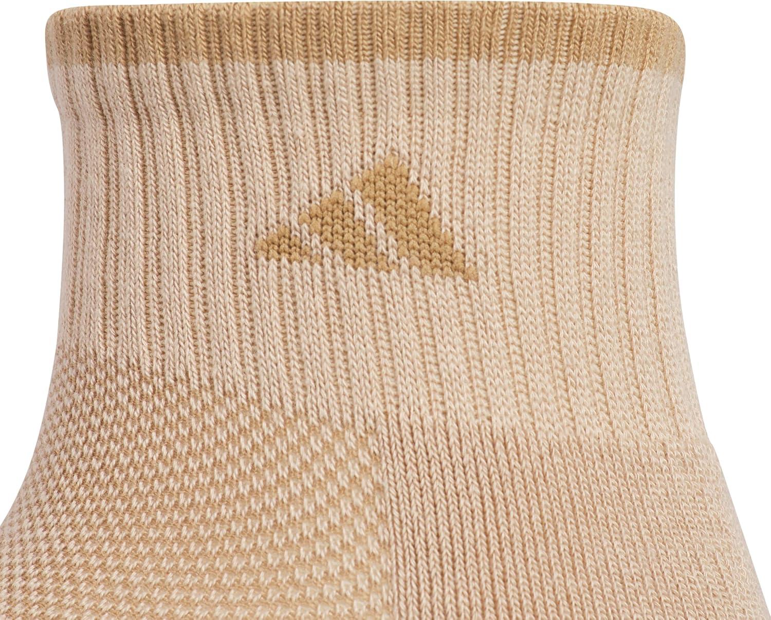 image:imageadidas Mens Cushioned X Socks 3 Pairs Multiple Heights Durable amp ComfortableWarm Sandstone Beige Raw DesertQuarter4