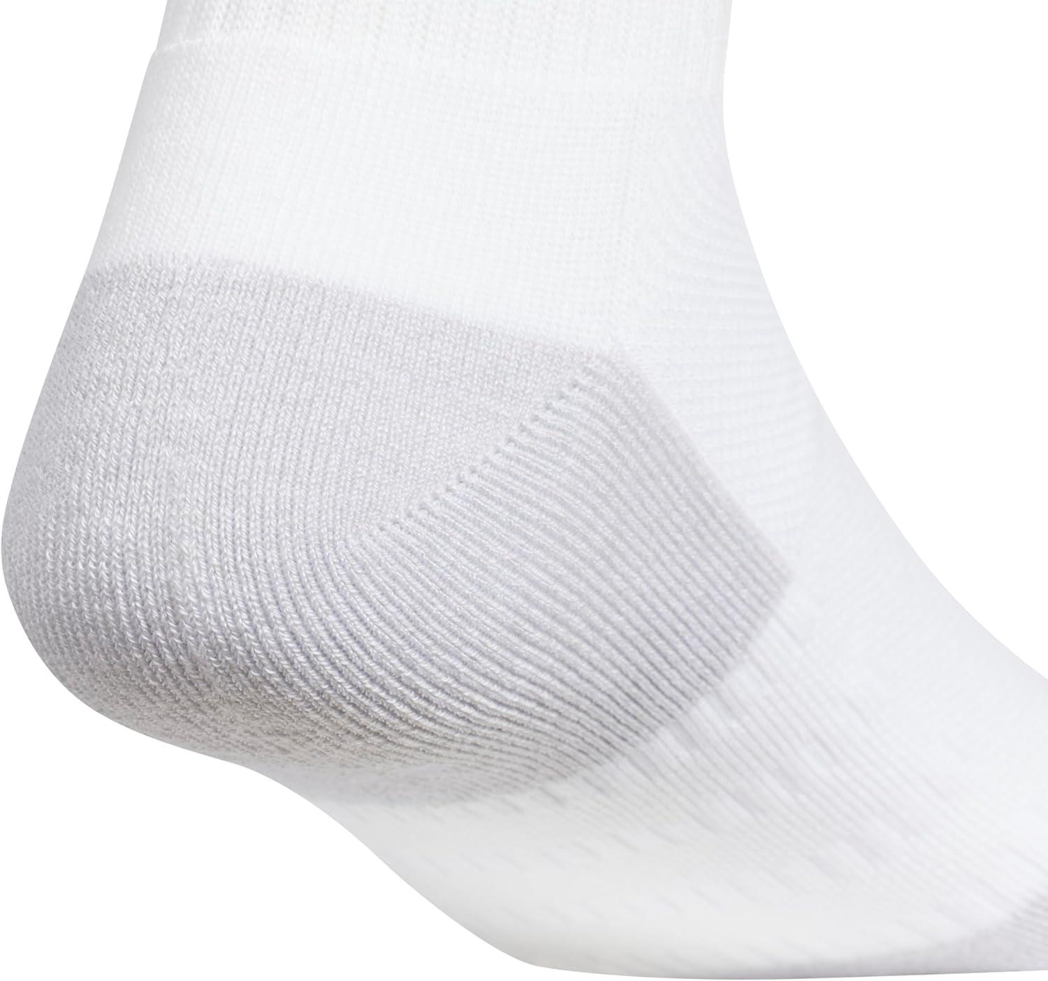 image:imageadidas Mens Cushioned X Socks 3 Pairs Multiple Heights Durable amp ComfortableWhiteClear Onix GreyQuarter4
