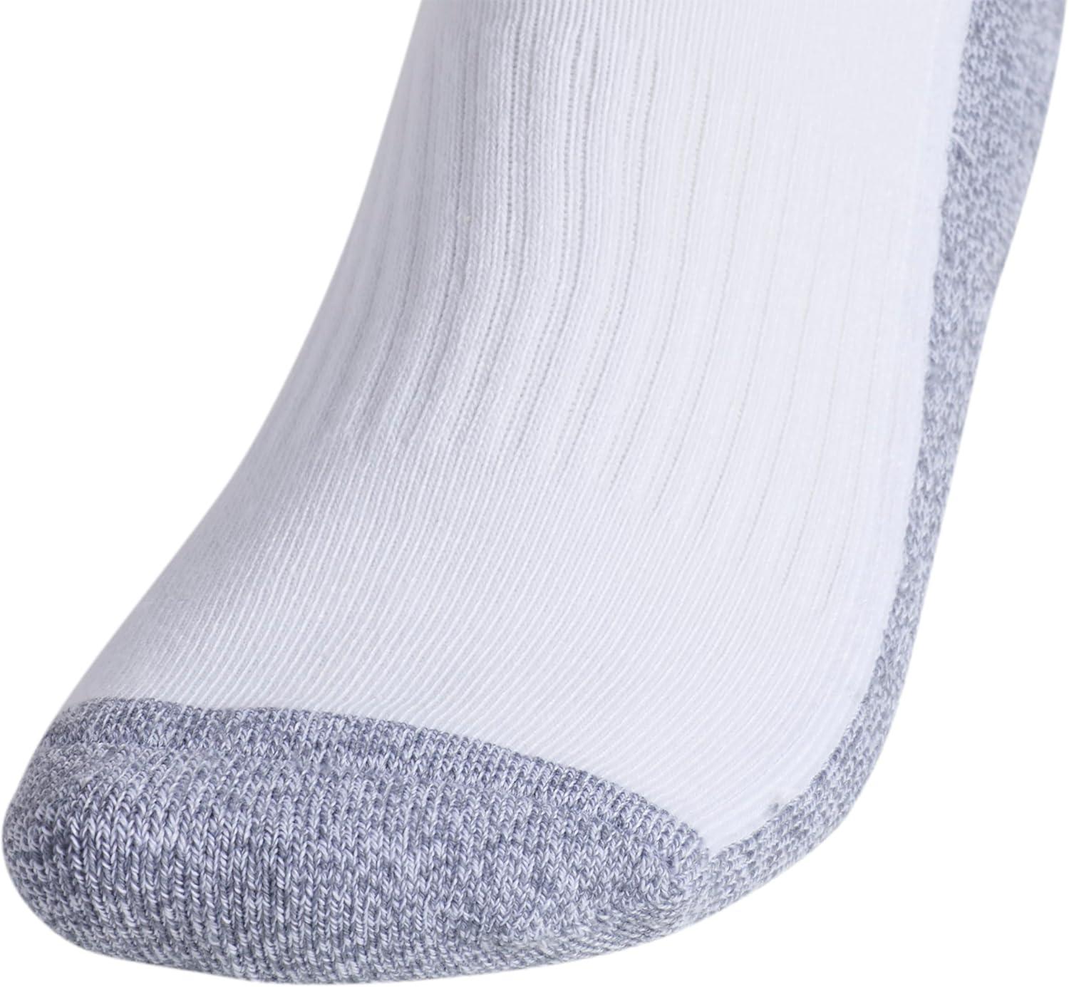 image:imageadidas Mens Cushioned X Socks 3 Pairs Multiple Heights Durable amp ComfortableWhiteGreyOrbit Indigo BlueQuarter3