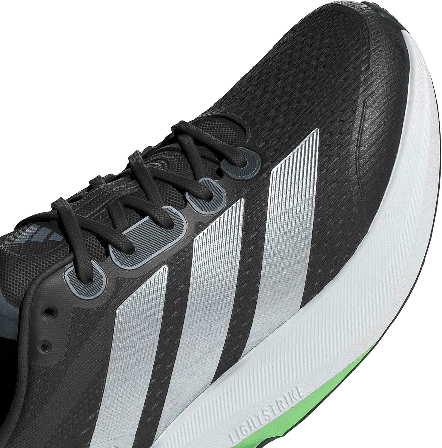 image:imageadidas Mens Duramo Speed 2 Running ShoeCarbonMatte SilverLime Burst