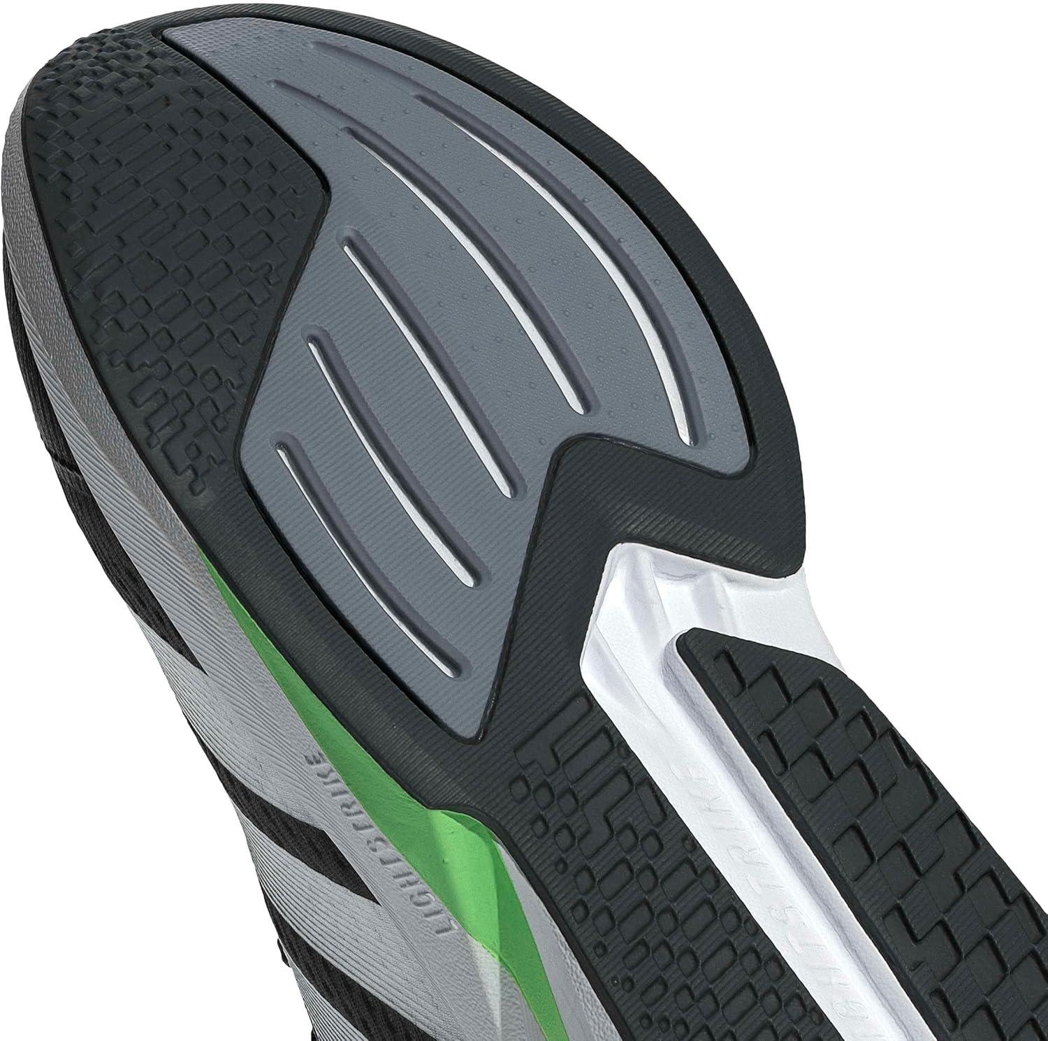 image:imageadidas Mens Duramo Speed 2 Running ShoeCarbonMatte SilverLime Burst