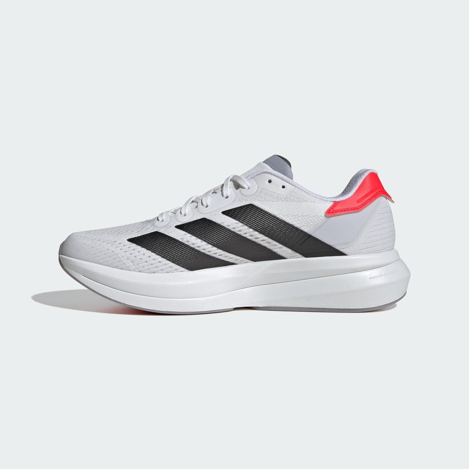 image:imageadidas Mens Duramo Speed 2 Running ShoeCloud White Core Black Lucid Red