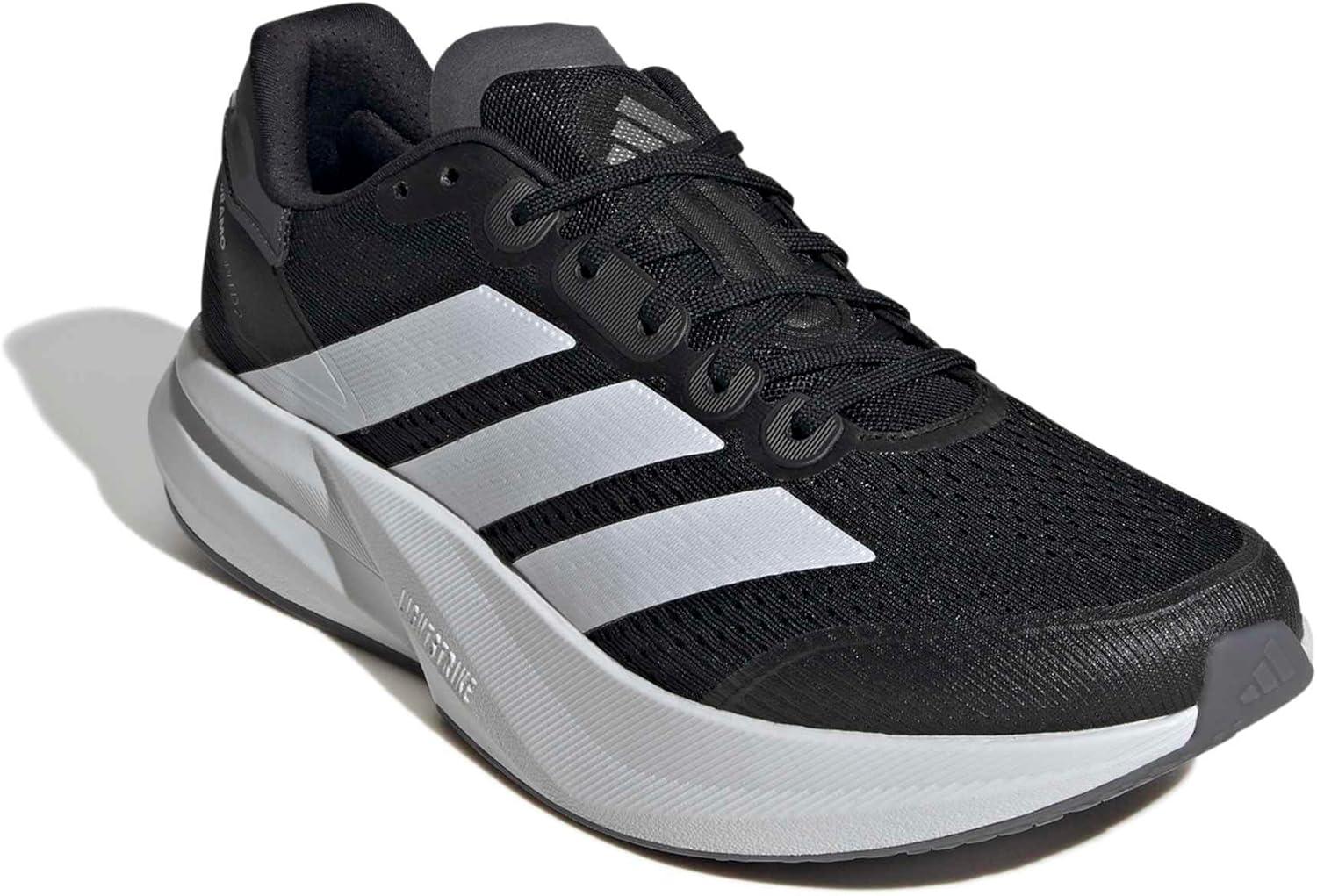image:imageadidas Mens Duramo Speed 2 Running ShoeCore Black Cloud White Grey Five