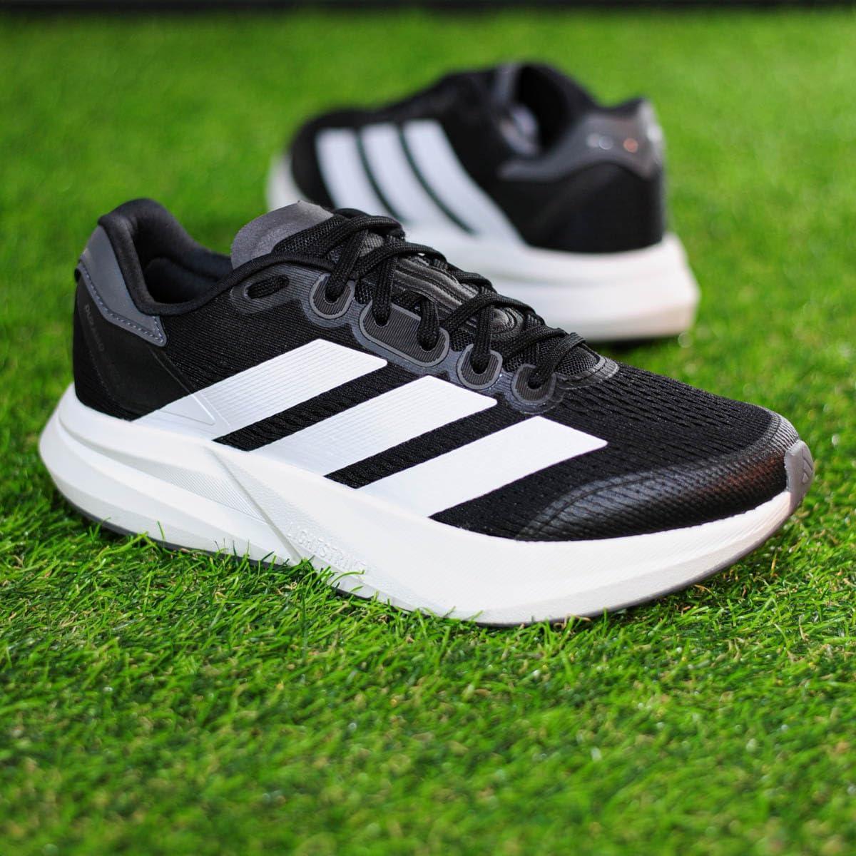 image:imageadidas Mens Duramo Speed 2 Running ShoeCore Black Cloud White Grey Five