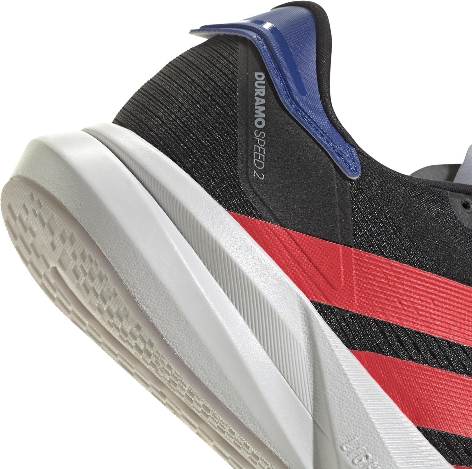 image:imageadidas Mens Duramo Speed 2 Running ShoeCore Black Lucid Red Team Royal Blue