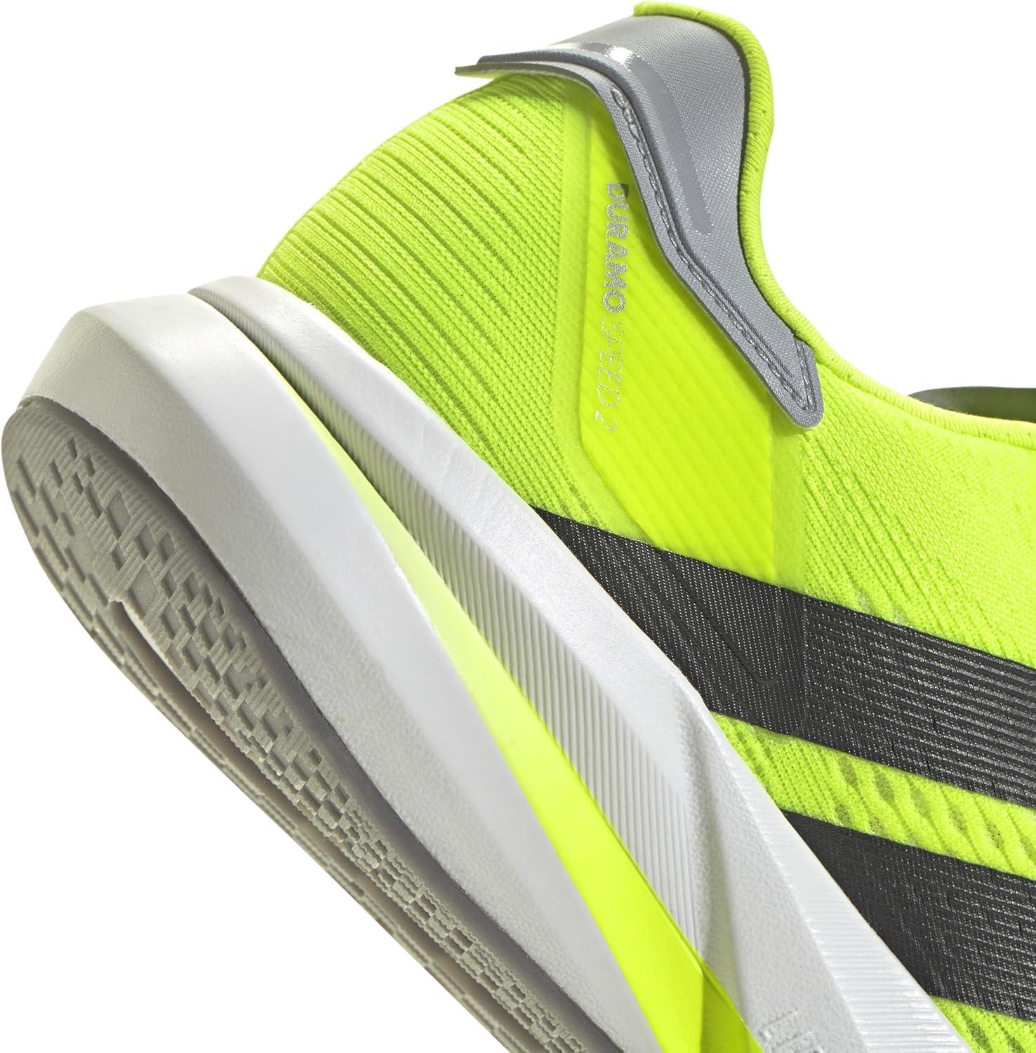 image:imageadidas Mens Duramo Speed 2 Running ShoeLucid Lemon Core Black Halo Silver