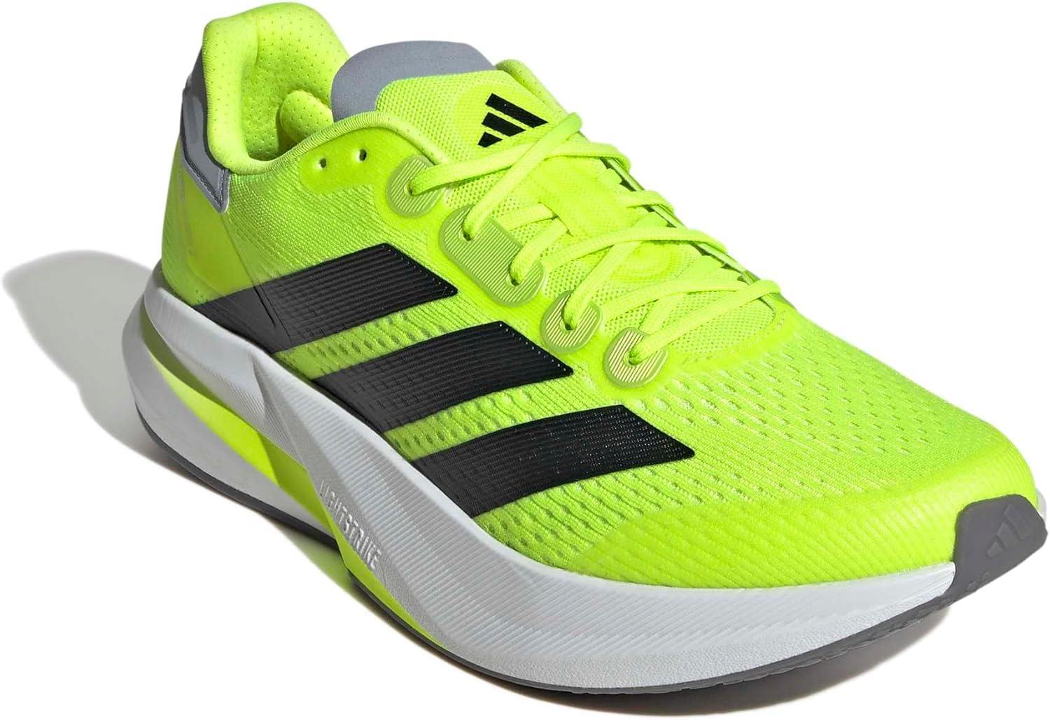 image:imageadidas Mens Duramo Speed 2 Running ShoeLucid LemonBlackHalo Silver