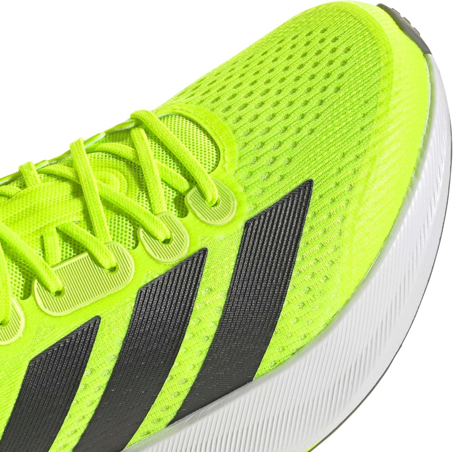 image:imageadidas Mens Duramo Speed 2 Running ShoeLucid LemonBlackHalo Silver