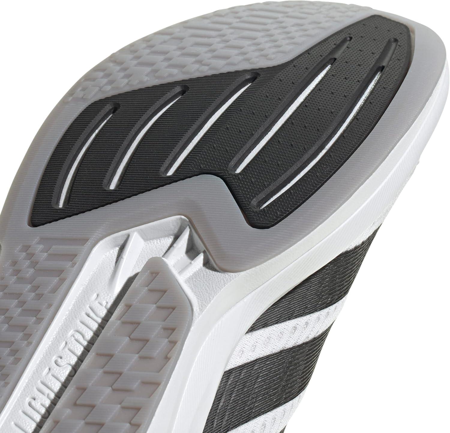 image:imageadidas Mens Duramo Speed 2 Running ShoeWhiteBlackHalo Silver