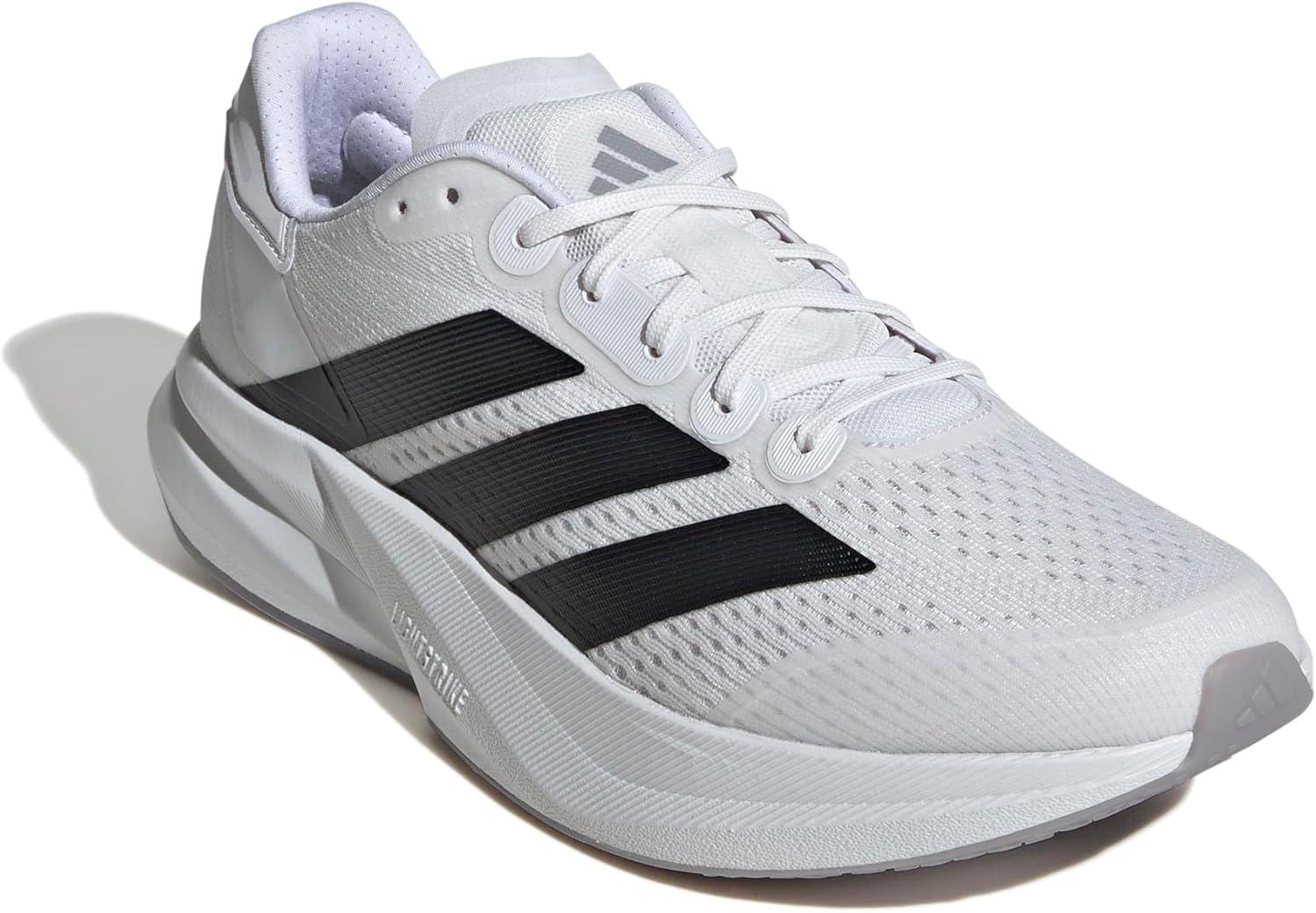 image:imageadidas Mens Duramo Speed 2 Running ShoeWhiteBlackHalo Silver