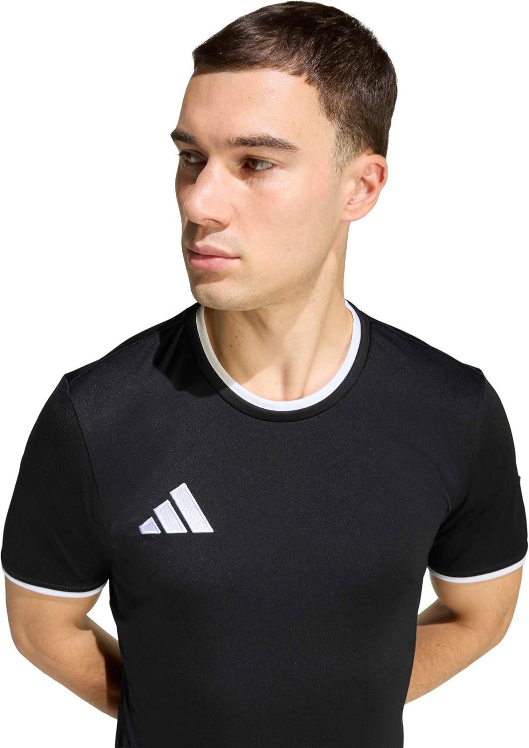 image:imageadidas Mens Entrada 26 JerseyBlackWhite